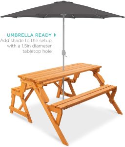 best choice wooden picnic table