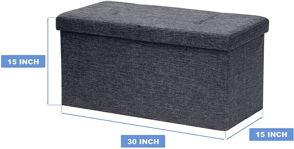 Folding Fabric Bench