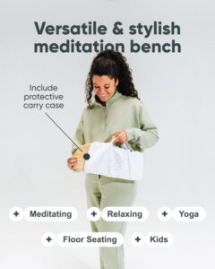 mindful modern folding meditation bench 04