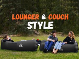 inflatable couch air lounger chair cough style