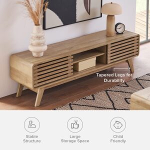 wooden tv stand up to 65 inch 5