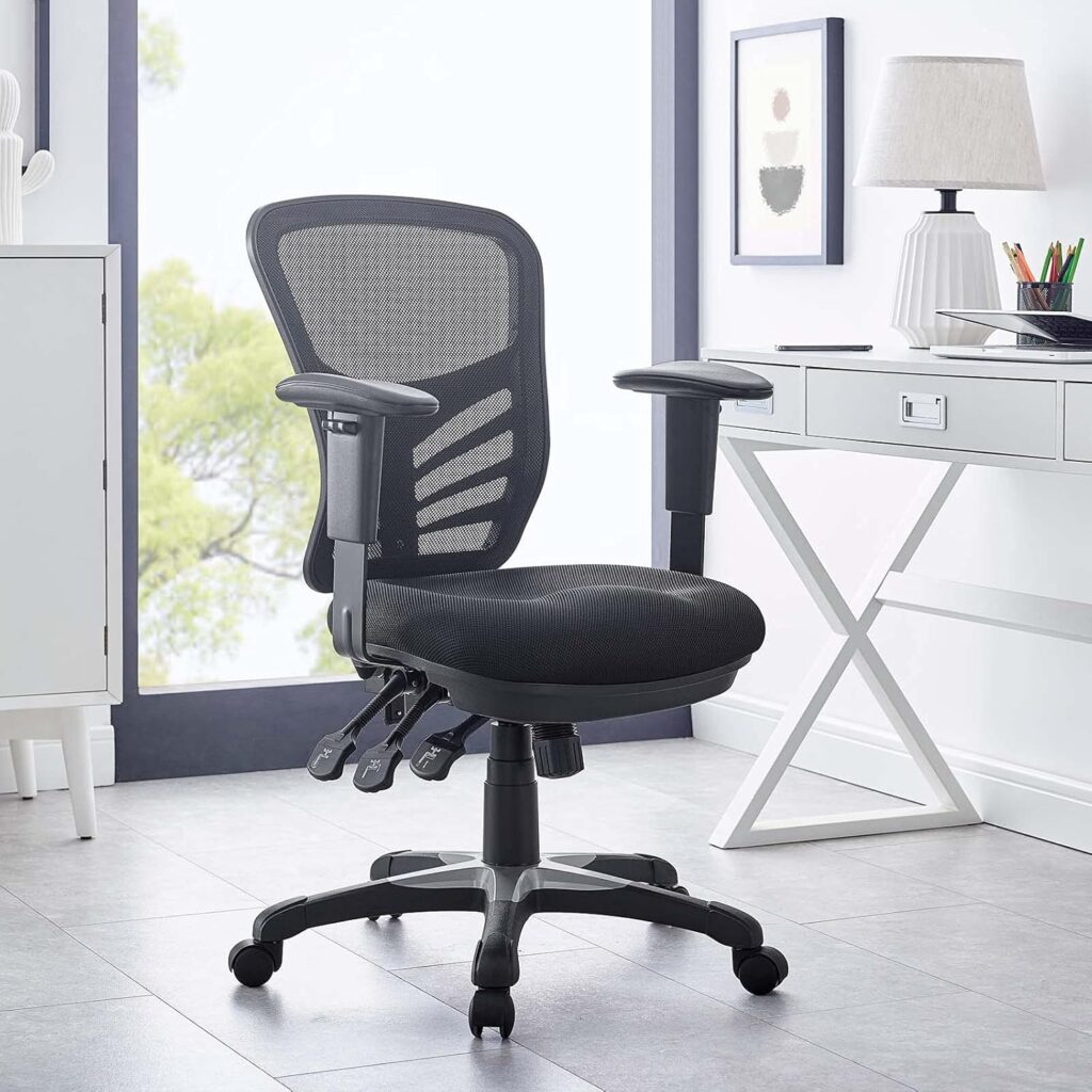 Modway Articulate Ergonomic Mesh Office Chair — Highly Supportive Task Seating for Posture-Focused U.S. Workspaces